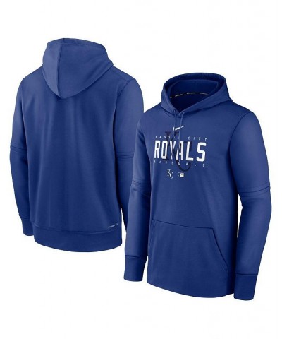 Men's Royal Kansas City Royals Authentic Collection Pregame Performance Pullover Hoodie $38.95 Sweatshirt