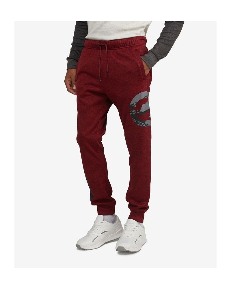 Men's Big and Tall Touch and Go Joggers Red $30.16 Pants