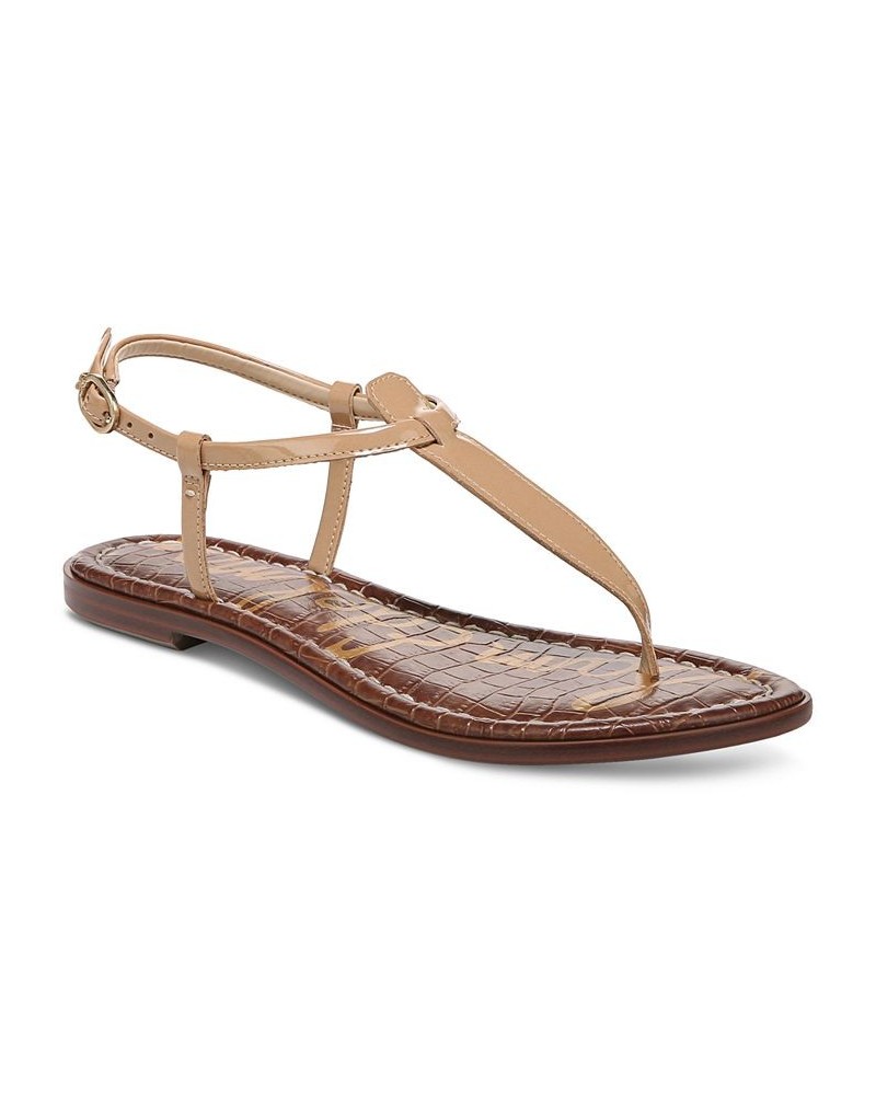 Gigi T-Strap Flat Sandals PD07 $40.30 Shoes