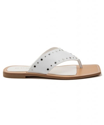 Women's Ixina Toe-Thong Flat Sandal PD01 $48.51 Shoes
