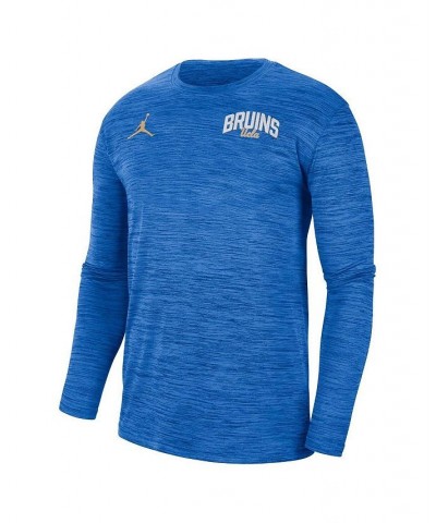 Men's Brand Blue UCLA Bruins Sideline Game Day Velocity Performance Long Sleeve T-shirt $26.95 T-Shirts