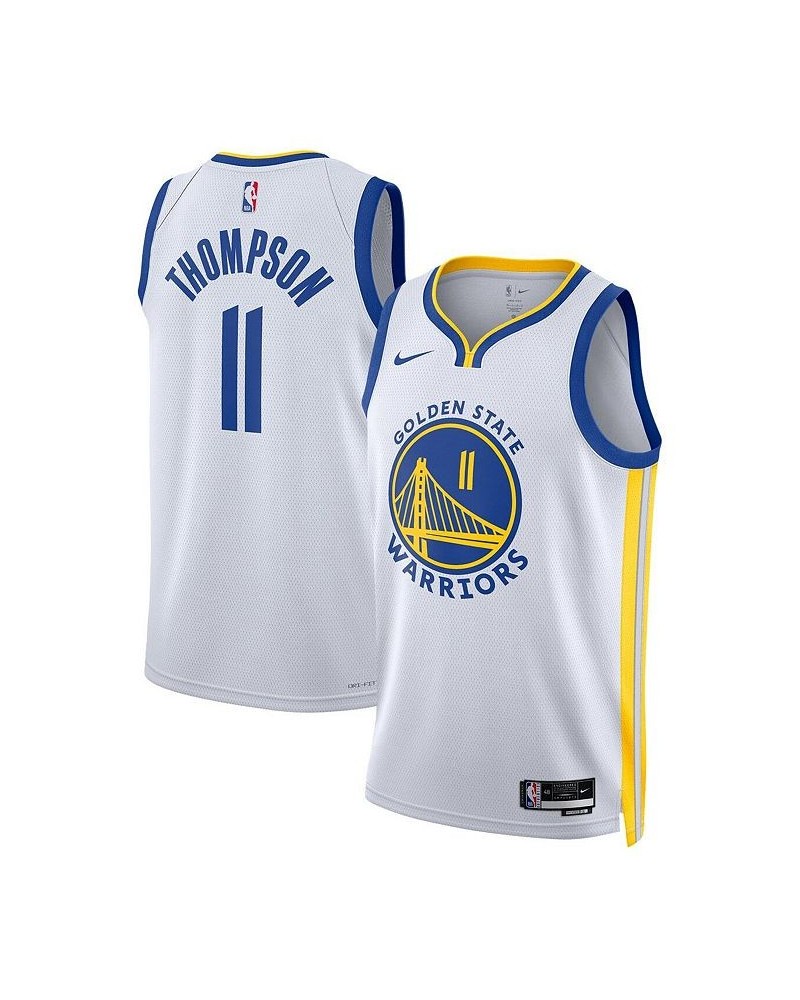 Men's Klay Thompson White Golden State Warriors 2022/23 Swingman Jersey - Association Edition $48.00 Jersey