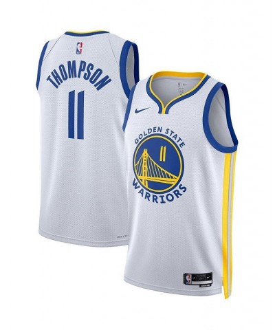 Men's Klay Thompson White Golden State Warriors 2022/23 Swingman Jersey - Association Edition $48.00 Jersey