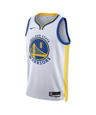 Men's Klay Thompson White Golden State Warriors 2022/23 Swingman Jersey - Association Edition $48.00 Jersey