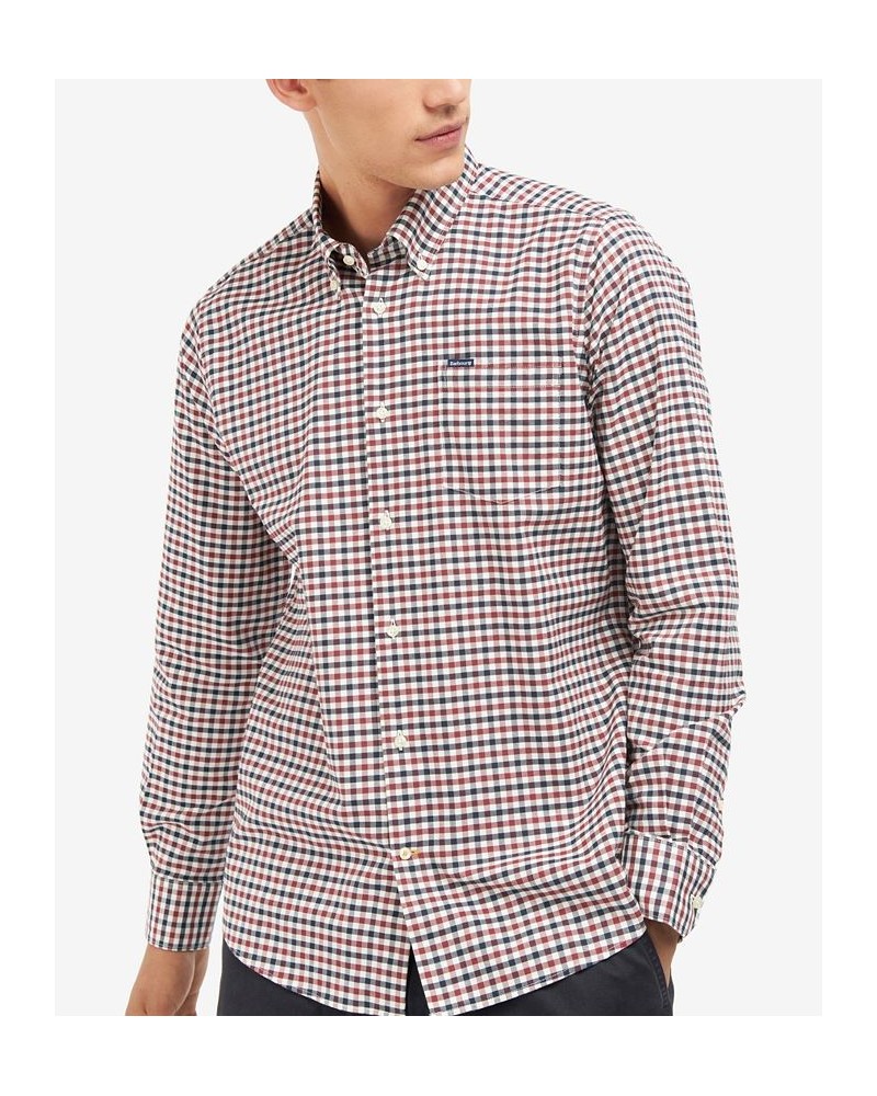 Men's Forster Tailored Long Sleeve Shirt Red $33.00 Shirts