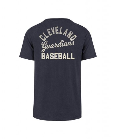 Men's Navy Cleveland Guardians Turn Back Franklin T-shirt $25.49 T-Shirts