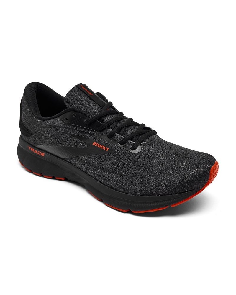 Men's Trace 2 Running Sneakers Black $48.40 Shoes