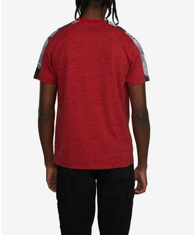 Men's Big and Tall Short Sleeves Tap My Sleeve T-shirt Red $22.56 T-Shirts