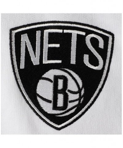 Men's Black, Heathered Gray Brooklyn Nets Color Block Wordmark Logo Big and Tall Full-Zip Hoodie $26.66 Sweatshirt