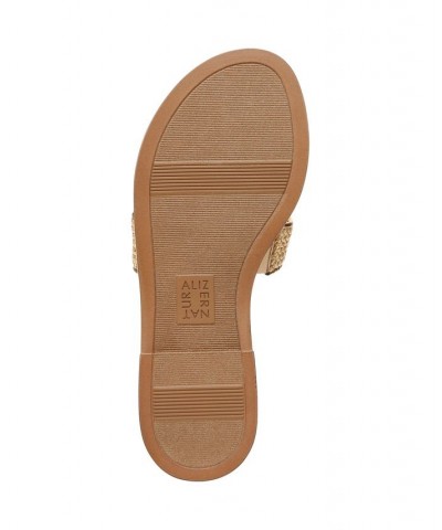 Fame Slide Sandals Tan/Beige $54.45 Shoes