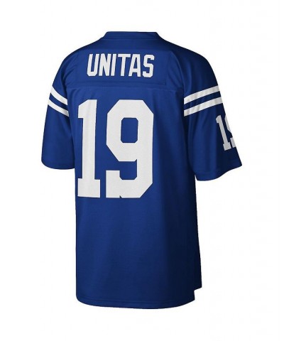 Men's Johnny Unitas Royal Baltimore Colts Legacy Replica Jersey $81.60 Jersey