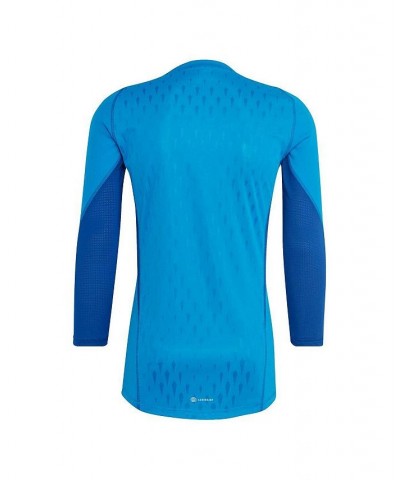 Men's Blue Philadelphia Union 2023 Goalkeeper Long Sleeve Replica Jersey $68.60 Jersey