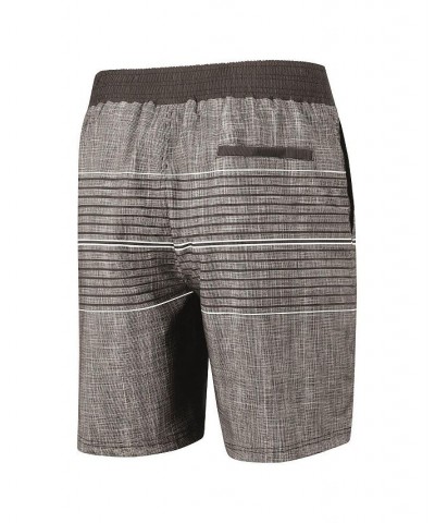 Men's Charcoal San Francisco Giants Horizon Volley Swim Trunks $28.20 Swimsuits