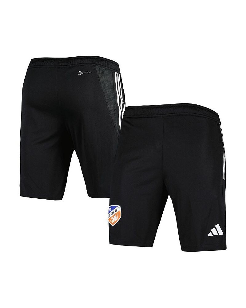 Men's Black FC Cincinnati 2023 On-Field AEROREADY Training Shorts $30.00 Shorts