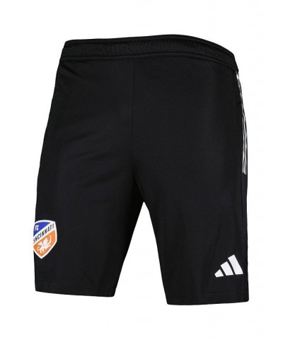 Men's Black FC Cincinnati 2023 On-Field AEROREADY Training Shorts $30.00 Shorts