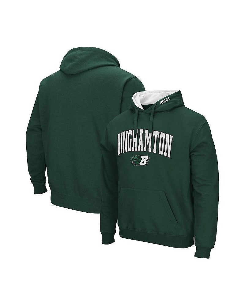 Men's Green Binghamton Bearcats Isle Pullover Hoodie $23.50 Sweatshirt