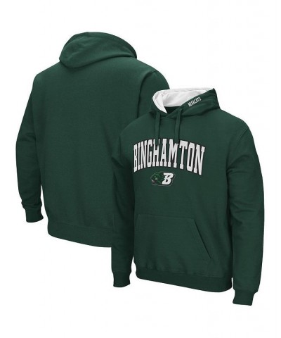 Men's Green Binghamton Bearcats Isle Pullover Hoodie $23.50 Sweatshirt