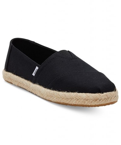 Women's Alpargata Rope Slip-On Flats PD01 $34.50 Shoes