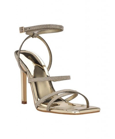 Women's Sabie Dress Sandals Gold $41.83 Shoes