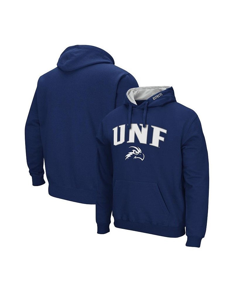 Men's Navy Unf Ospreys Arch and Logo Pullover Hoodie $31.89 Sweatshirt