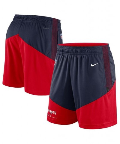 Men's Navy, Red New England Patriots Primary Lockup Performance Shorts $38.49 Shorts