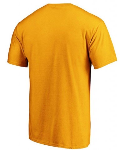 Men's Gold Oakland Athletics Heart Soul T-shirt $14.72 T-Shirts