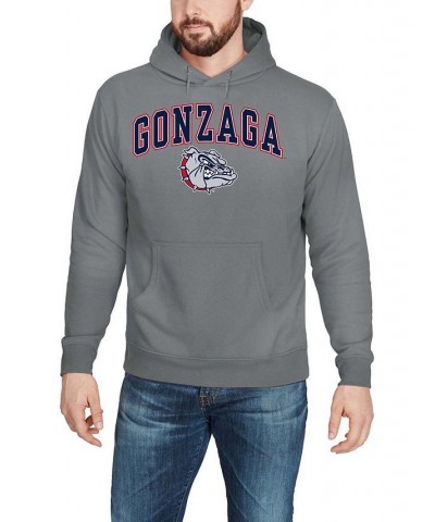 Men's Charcoal Gonzaga Bulldogs Campus Pullover Hoodie $20.79 Sweatshirt