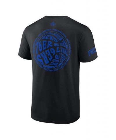 Men's Branded Black Philadelphia 76ers Basketball Street Collective T-shirt $24.37 T-Shirts