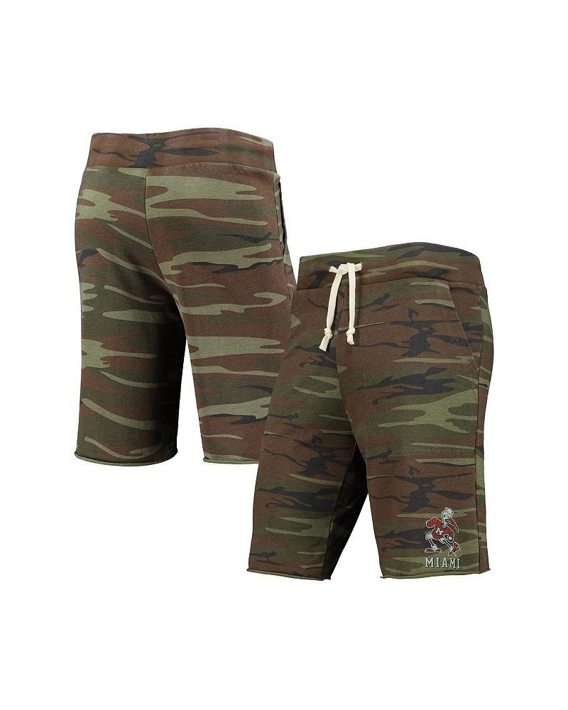 Men's Camo Miami Hurricanes Victory Lounge Shorts $31.50 Shorts