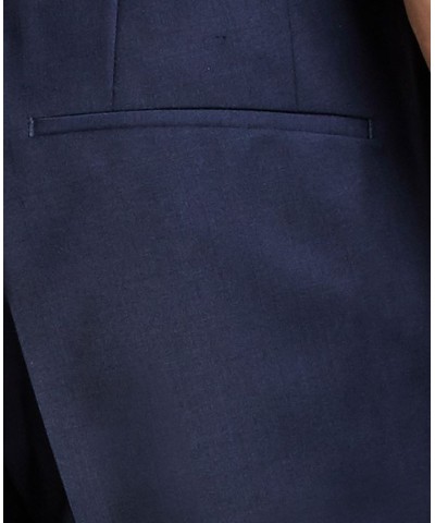 HUGO Men's Slim-Fit Superflex Stretch Solid Suit Separates Blue $179.52 Suits