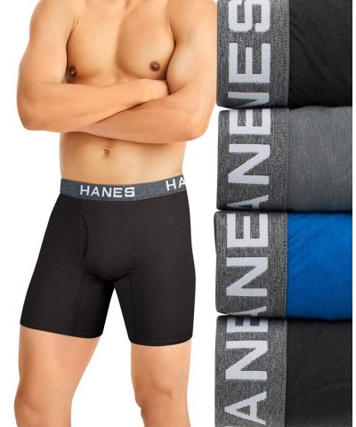 Men's Ultimate ComfortFlex Fit 4-Pk. Moisture-Wicking Stretch Boxer Briefs Black $12.60 Underwear