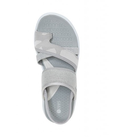 Call Me Washable Strappy Sandals Gray $36.90 Shoes