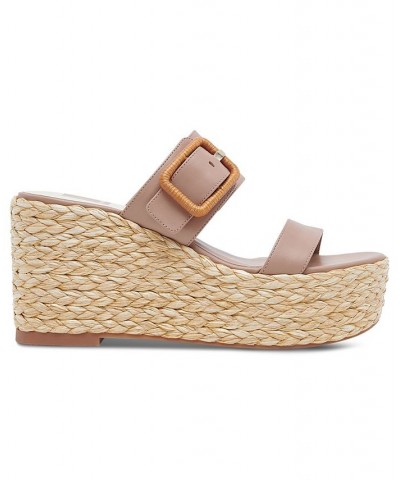 Women's Thorin Strappy Espadrille Wedge Sandals PD04 $49.00 Shoes