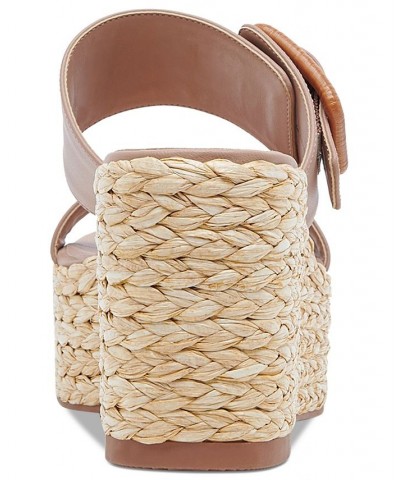 Women's Thorin Strappy Espadrille Wedge Sandals PD04 $49.00 Shoes