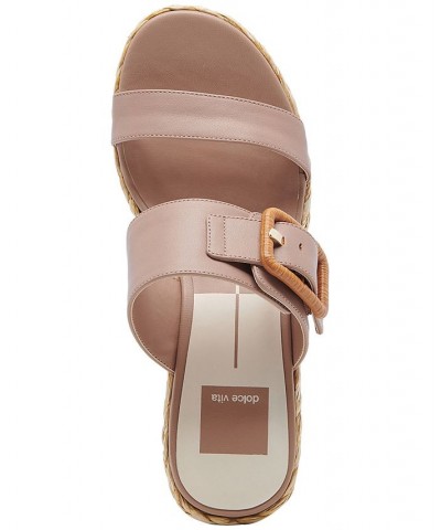 Women's Thorin Strappy Espadrille Wedge Sandals PD04 $49.00 Shoes