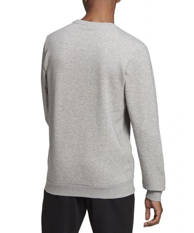 Men's Fleece Crewneck Logo Sweatshirt Mgh/wht $21.50 Sweatshirt