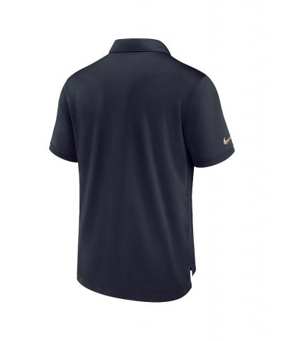 Men's Navy Barcelona Team Pique Polo Shirt $30.96 Polo Shirts