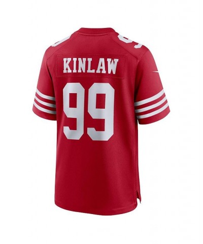 Men's Javon Kinlaw Scarlet San Francisco 49ers Team Player Game Jersey $33.17 Jersey