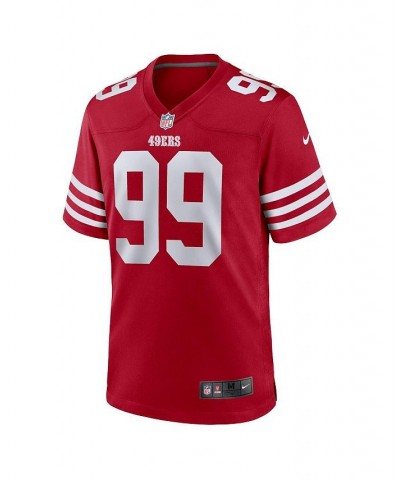 Men's Javon Kinlaw Scarlet San Francisco 49ers Team Player Game Jersey $33.17 Jersey