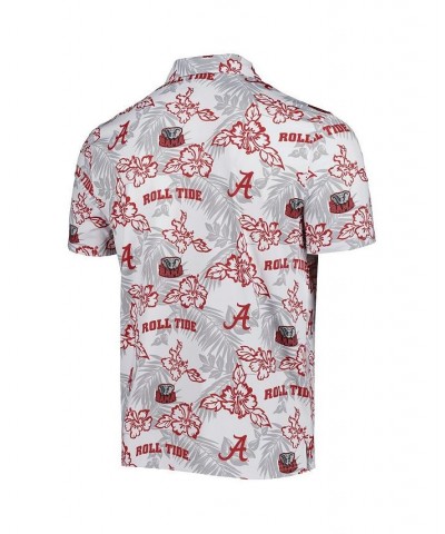 Men's White Alabama Crimson Tide Performance Polo Shirt $42.00 Polo Shirts