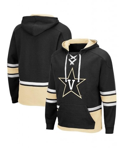 Men's Black Vanderbilt Commodores Lace Up 3.0 Pullover Hoodie $33.75 Sweatshirt