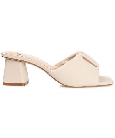 Women's Briarr Ruched Sandals PD05 $49.39 Shoes