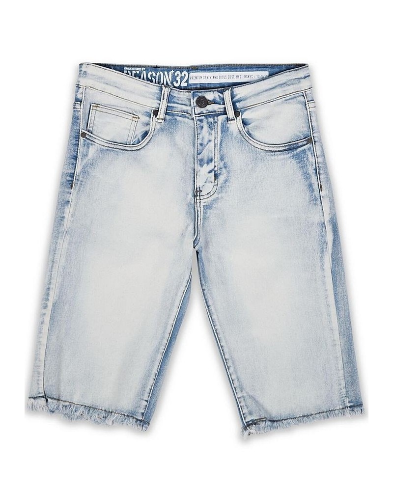 Men's Big and Tall Josiah Denim Shorts Blue $26.95 Shorts