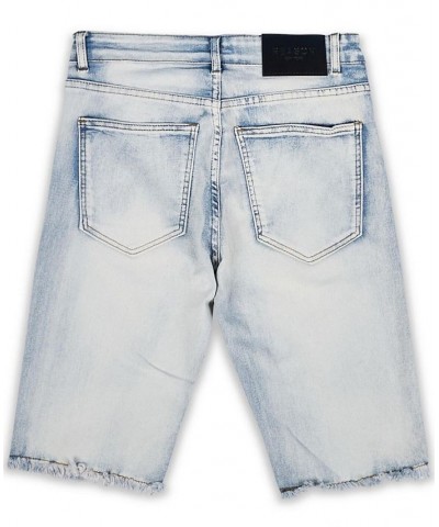 Men's Big and Tall Josiah Denim Shorts Blue $26.95 Shorts