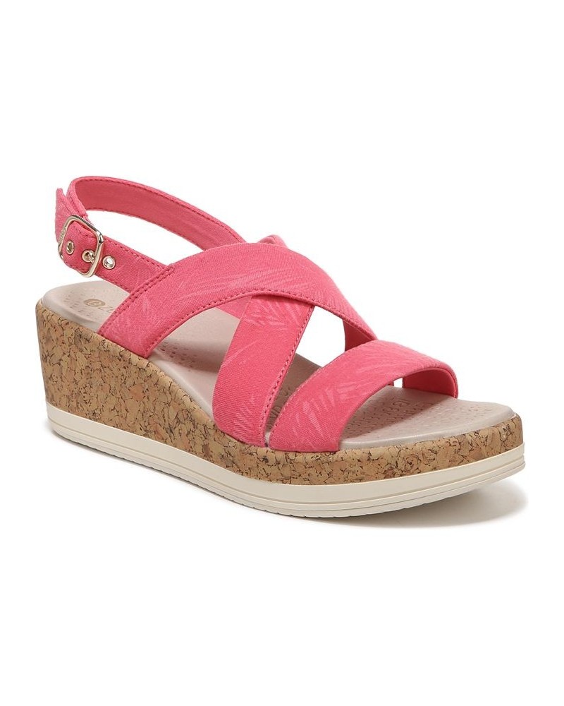 Radiant Washable Wedge Slingbacks Pink $32.00 Shoes