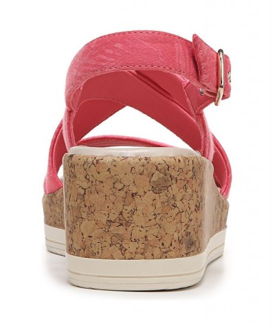 Radiant Washable Wedge Slingbacks Pink $32.00 Shoes