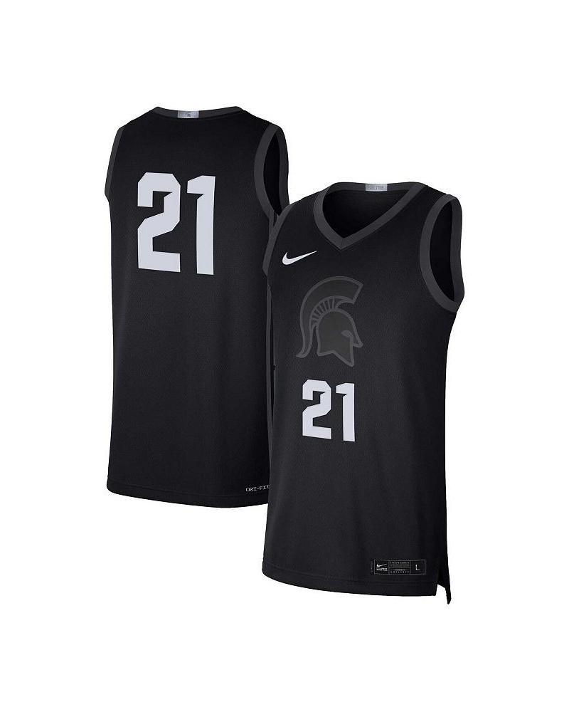 Men's 21 Black Michigan State Spartans Limited Basketball Jersey $52.80 Jersey