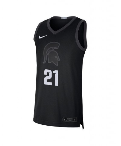 Men's 21 Black Michigan State Spartans Limited Basketball Jersey $52.80 Jersey