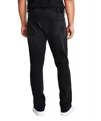 Men's Big and Tall Straight Fit Jeans Black $60.04 Jeans