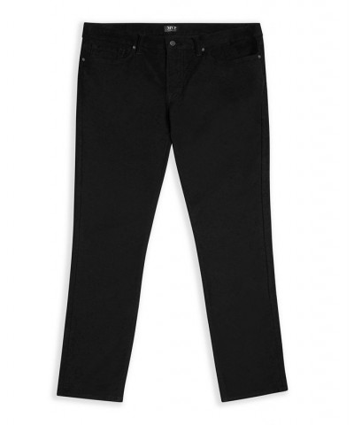 Men's Big and Tall Straight Fit Jeans Black $60.04 Jeans